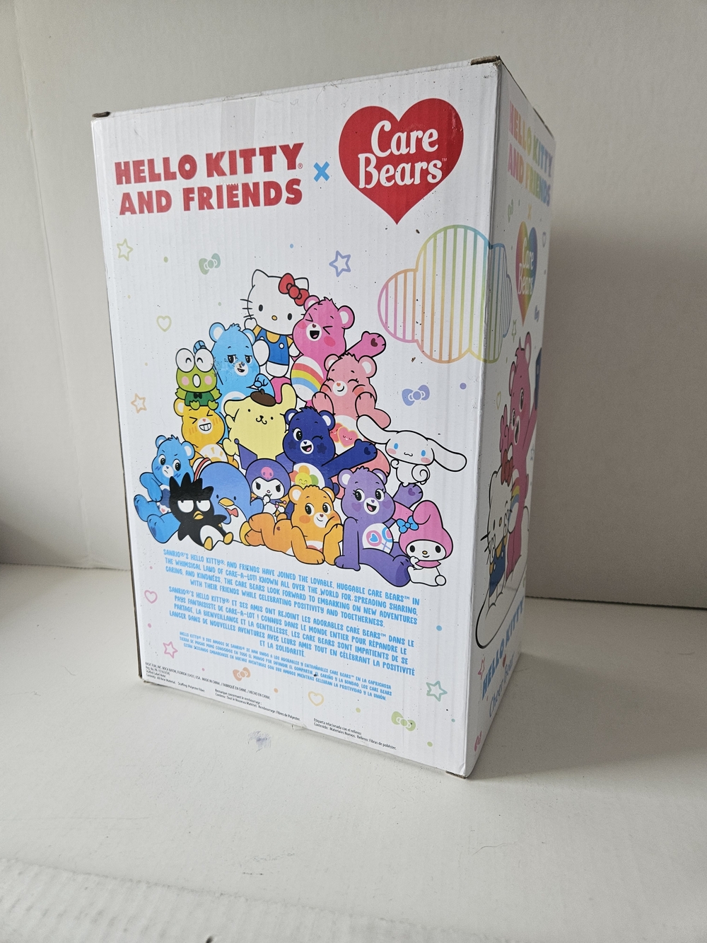 Pink Cheer Bear Plush In Box - Picture 2 of 2
